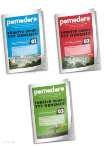 Pomodoro TYT Türkiye Geneli 3'lü Deneme Paketi