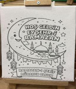 Ramazan 20x20 Tuval Boyama Seti (Kod001)