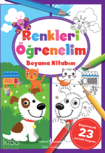 Renkleri Öğrenelim Boyama Kitabım