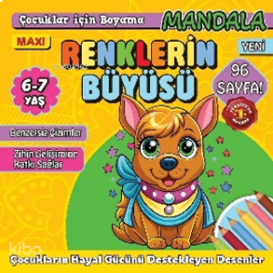 Renklerin Büyüsü Mandala 13