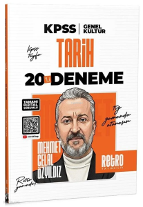 Retro 2026 KPSS Tarih 20 Deneme Çözümlü
