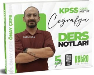 Retro Yayıncılık KPSS Genel Kültür Coğrafya Ders Notu
