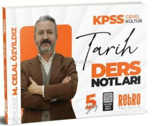 Retro Yayıncılık KPSS Genel Kültür Tarih Ders Notu