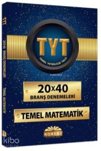 Robert Yayınları TYT Türkçe 20x40 Branş Denemeleri Robert 