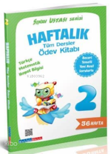 Salan 2. Sınıf Tüm Dersler Haftalık Sınav Ustası Ödev Kitabı Salan Yayınları