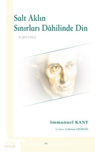 Salt Aklın Sınırları Dahilinde Din