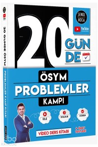 Şenol Hoca Yayınları 20 Günde ÖSYM Problemler Kampı
