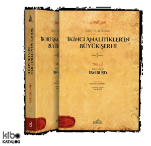 Şerhu’l-Burhân;İkinci Analitikler’in Büyük Şerhi ½ Takım