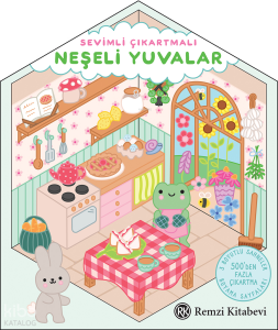 Sevimli Çıkartmalı Neşeli Yuvalar