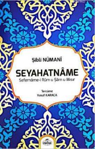 Seyahatname; Sefername-i Rum u Şam u Mısır