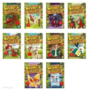 Şifreli Ormanda Matematik Öyküleri Seti - 10 Kitap Takım