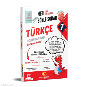 Sinan Kuzucu Yayınları 7. Sınıf Türkçe Soru Bankası