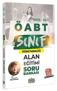Sınıfçının Sesi ÖABT MEB-AGS Sınıf Öğretmenliği Alan Eğitimi Soru Bankası Çözümlü