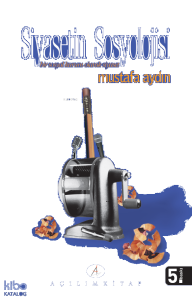 Siyasetin Sosyolojisi; Bir Sosyal Kurum Olarak Siyaset