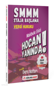 SMMM Staja Başlama Vergi Hukuku Pratik Ders Notları Dijital Hoca Akademi