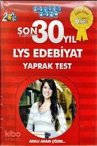 Son 30 Yıl YGS Edebiyat Yaprak Test