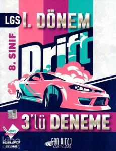 Son Viraj Yayınları 8. Sınıf 1. Dönem LGS Drift 3 lü Deneme Son Viraj 