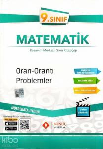 Sonuç Yayınları 9. Sınıf Oran Orantı Problemler Sonuç 