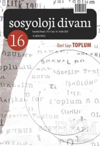 Sosyoloji Divanı Sayı: 16;Toplum