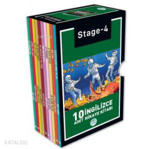 Stage 4 İngilizce Hikaye Seti (10 Kitap Takım)