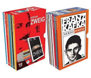Stefan Zweig ve Franz Kafka Seti Toplam 20 Kitap