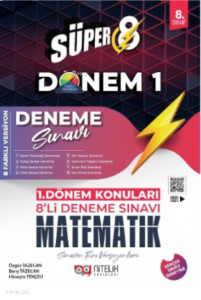 Süper 8 Matematik 1.Dönem 8'li Deneme Sınavı
