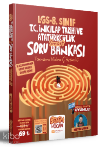 T.C. İnkılap Tarihi ve Atatürkçülük Smart Tamamı Video Çözümlü Soru Bankası