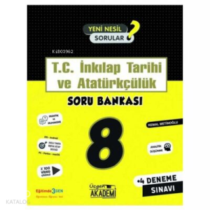 T.C. İnkılap Tarihi Ve Atatürkçülük - Soru Bankası