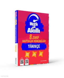 Tammat Yayıncılık Hızlı ve Akıllı 8.Sınıf Türkçe Haftalık Denemeleri