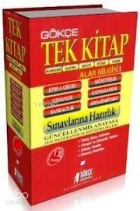 Tek Kitap Alan Bilgisi 1 Sınavlara Hazırlık Konu Anlatımlı