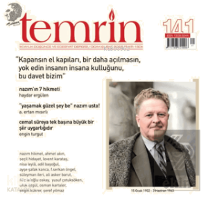 Temrin Düşünce ve Edebiyat Dergisi Sayı: 141 (Ocak - Şubat 2025)