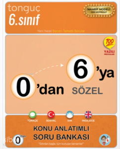 Tonguç Akademi 0'dan 6'ya Sözel Konu Anlatımlı Soru Bankası