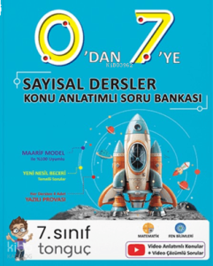 Tonguç Akademi 0'dan 7'ye Sayısal Konu Anlatımlı Soru Bankası