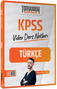 Tonyukuk Yayıncılık KPSS Türkçe Video Ders Notları