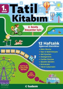 Tudem 1. Sınıf-Tatil Kitabım-Yeni