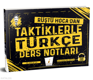 Tüm Sınavlar için Rüştü Hoca'dan Taktiklerle Türkçe Ders Notları