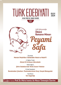Türk Edebiyatı;Aylık Fikir ve Sanat Dergisi