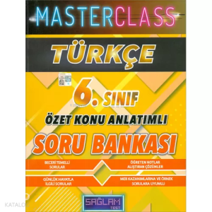 Türkçe 6.Sınıf Özet Konu Anlatımlı Soru Bankası
