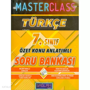 Türkçe 7.Sınıf Özet Konu Anlatımlı Soru Bankası