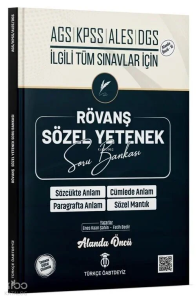 Türkçe ÖABTDEYİZ MEB-AGS KPSS ALES DGS Sözel Yetenek Rövanş Soru Bankası