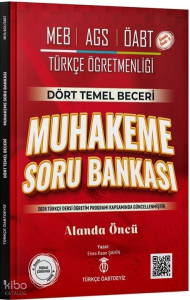Türkçe ÖABTDEYİZ ÖABT MEB-AGS Türkçe Dört Temel Beceri Muhakeme Soru Bankası Çözümlü