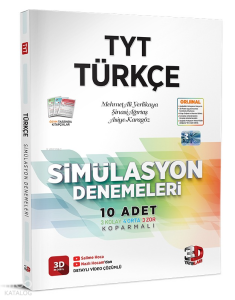 TYT 3D Simülasyon Türkçe Denemeleri