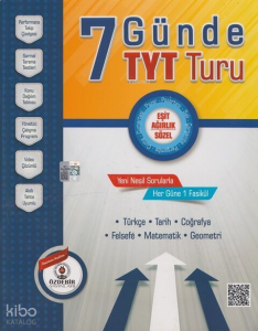 TYT 7 Günde TYT Turu Eşit Ağırlık Kitabı