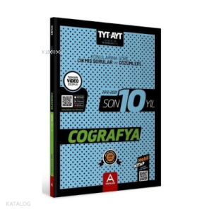 Tyt Ayt Coğrafya Son 10 Yıl Soru Ve Çözümleri