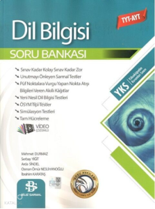 TYT AYT Dil Bilgisi Soru Bankası Bilgi Sarmal Yayınları