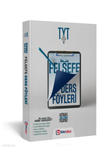 TYT AYT Felsefe Ders Föyü Lider Plus Yayınları