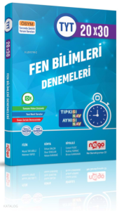 TYT Fen Bilimleri Tamamı Video Çözümlü 20x30 Branş Deneme