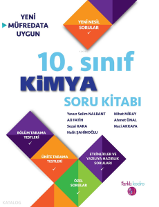 Tyt Kimya Soru Bankası