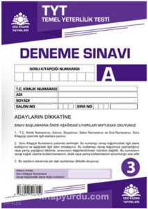 TYT Kurumsal Deneme Sınavı-3