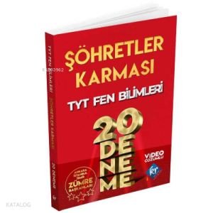 TYT Şöhretler Karması Fen Bilimleri 20 Deneme